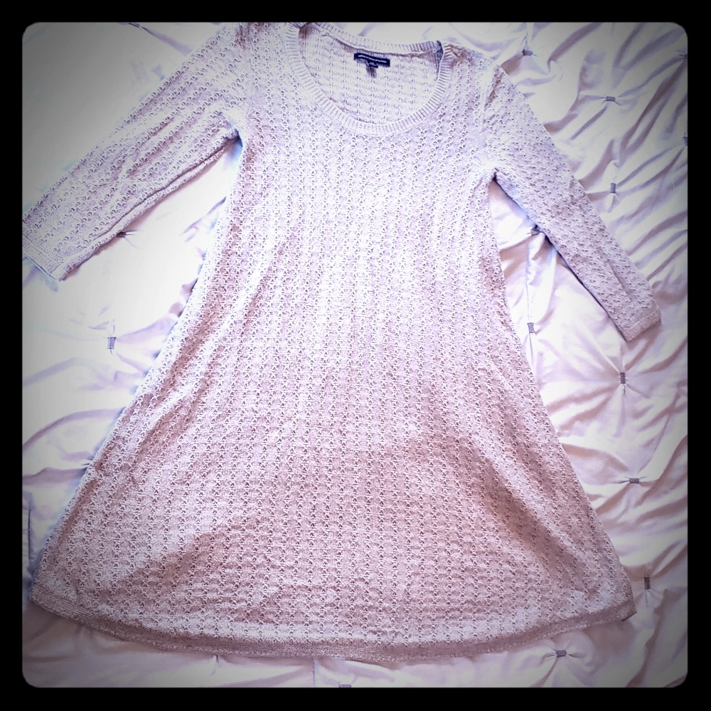 American eagle outfitters long sweater dress/shirt